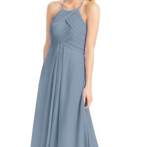 Azazie Ginger bridesmaid dress - dusty blue